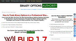 Desktop Screenshot of binaryoptionsauthority.com