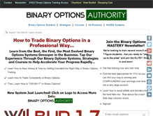 Tablet Screenshot of binaryoptionsauthority.com